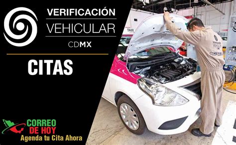 AGENDAR CITA VERIFICACIÓN VEHICULAR。